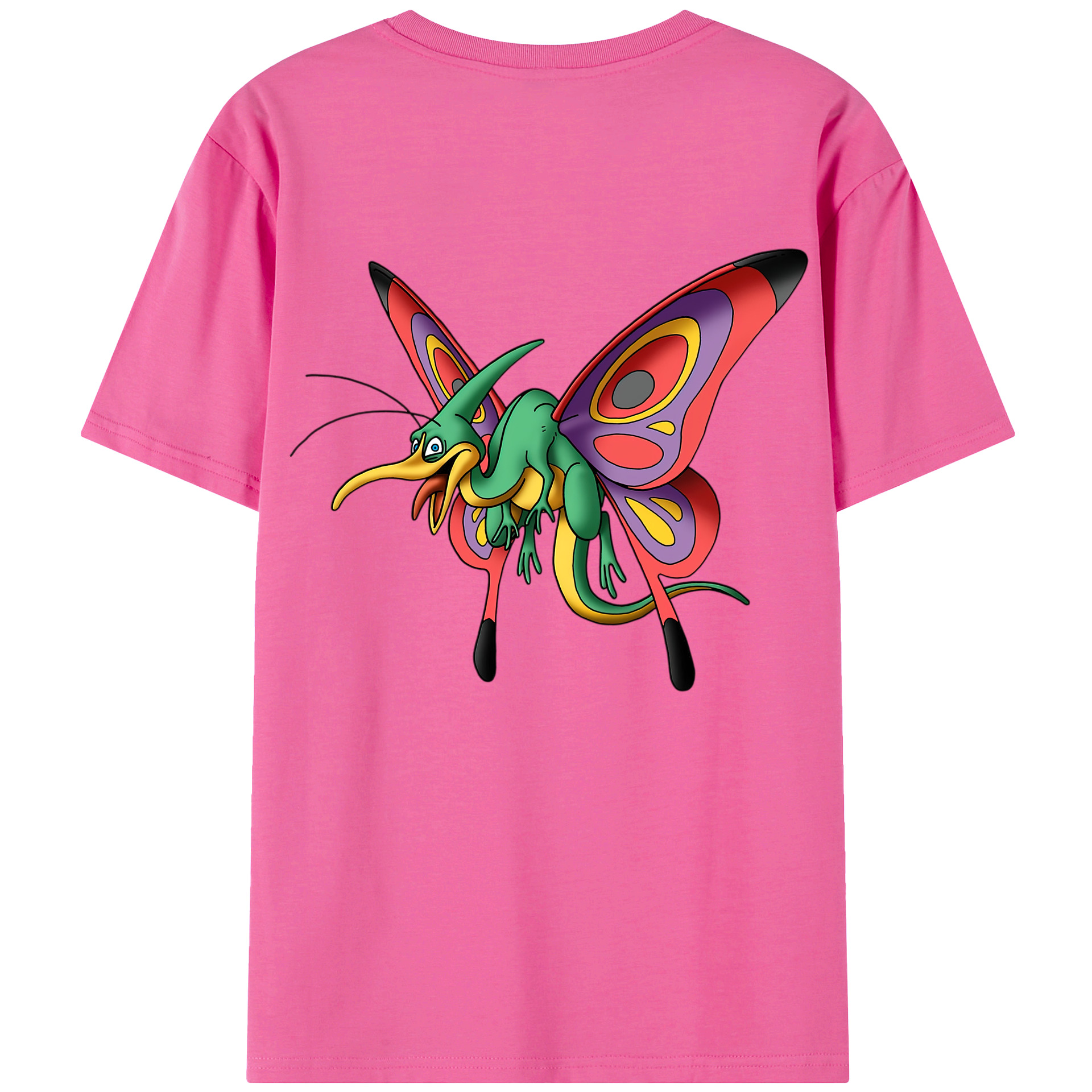 （画像用） ドラゴンクエスト Doragon Kuesuto Dragon Quest レディース半袖Tシャツ(バックプリント)